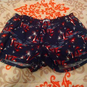 Old Navy Fourth of July Themed Linen Shorts